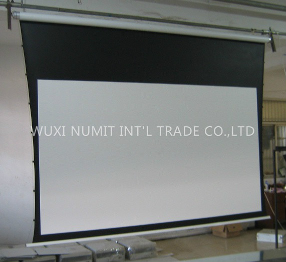 Motorized Screen Electric Projection Screen For Outdoor Cinema, Large Demonstration Site
